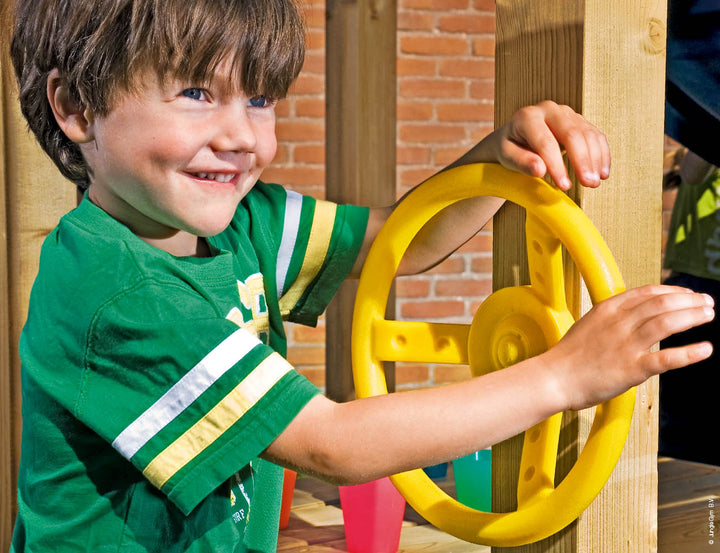 Jungle Club | Wooden climbing frame with slide & clatter bridge