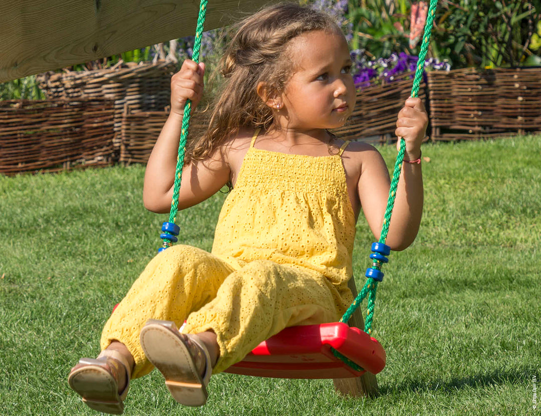 Jungle Teepee | Wooden climbing frame with swing